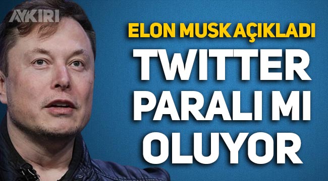 Twitter kullanıcıları dikkat! Elon Musk’tan “Ücretli Twitter” açıklaması! – Teknoloji – Ulusal24.com