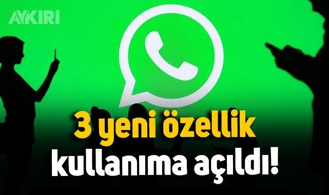 WhatsApp’ta 3 yeni özellik daha kullanıma açıldı – Teknoloji