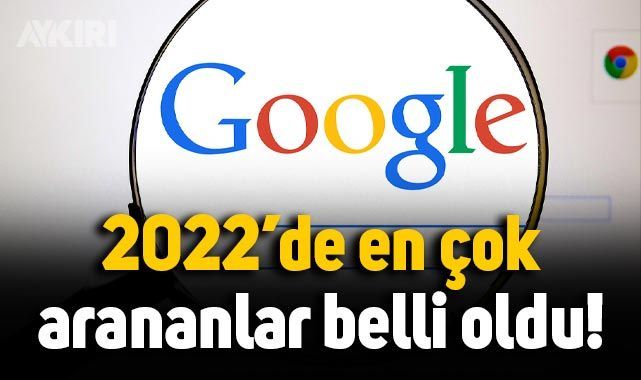 Google’da 2022’de en çok arananlar belli oldu – Teknoloji