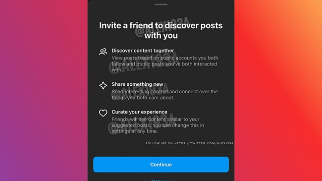 Instagram’a yeni özellik: Arkadaşlarla ortak akış – Teknoloji