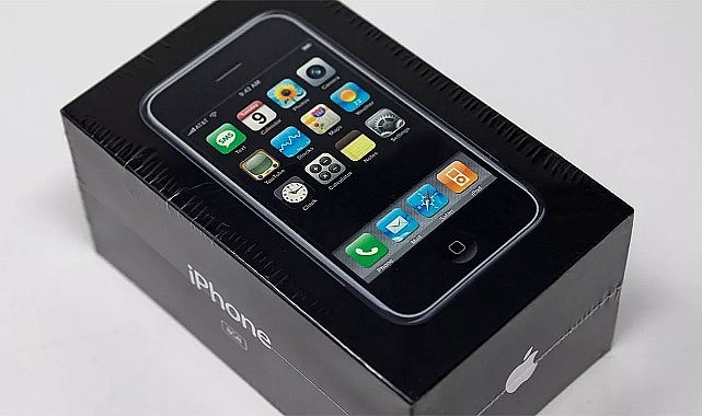 Kutusu açılmayan 2007 model ilk iPhone, rekor fiyata satıldı! – Teknoloji